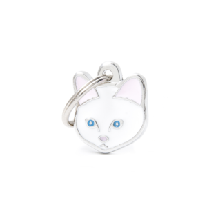 MEDAILLE FRIENDS CHAT BLANC