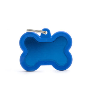 MEDAILLE HUSHTAG OS ALU BLEU