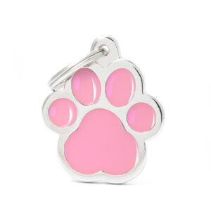 MEDAILLE CLASSIC GRANDE PATTE ROSE