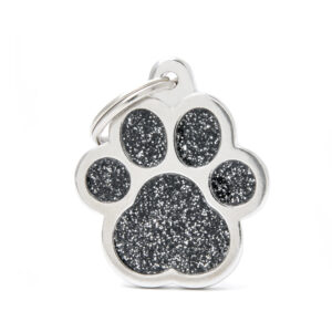 MEDAILLE SHINE GRANDE PATTE NOIRE
