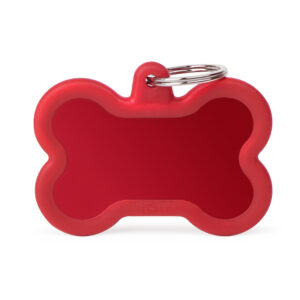 MEDAILLE HUSHTAG OS XL ALU ROUGE