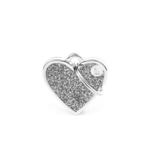MEDAILLE SHINE PETIT COEUR ARGENT